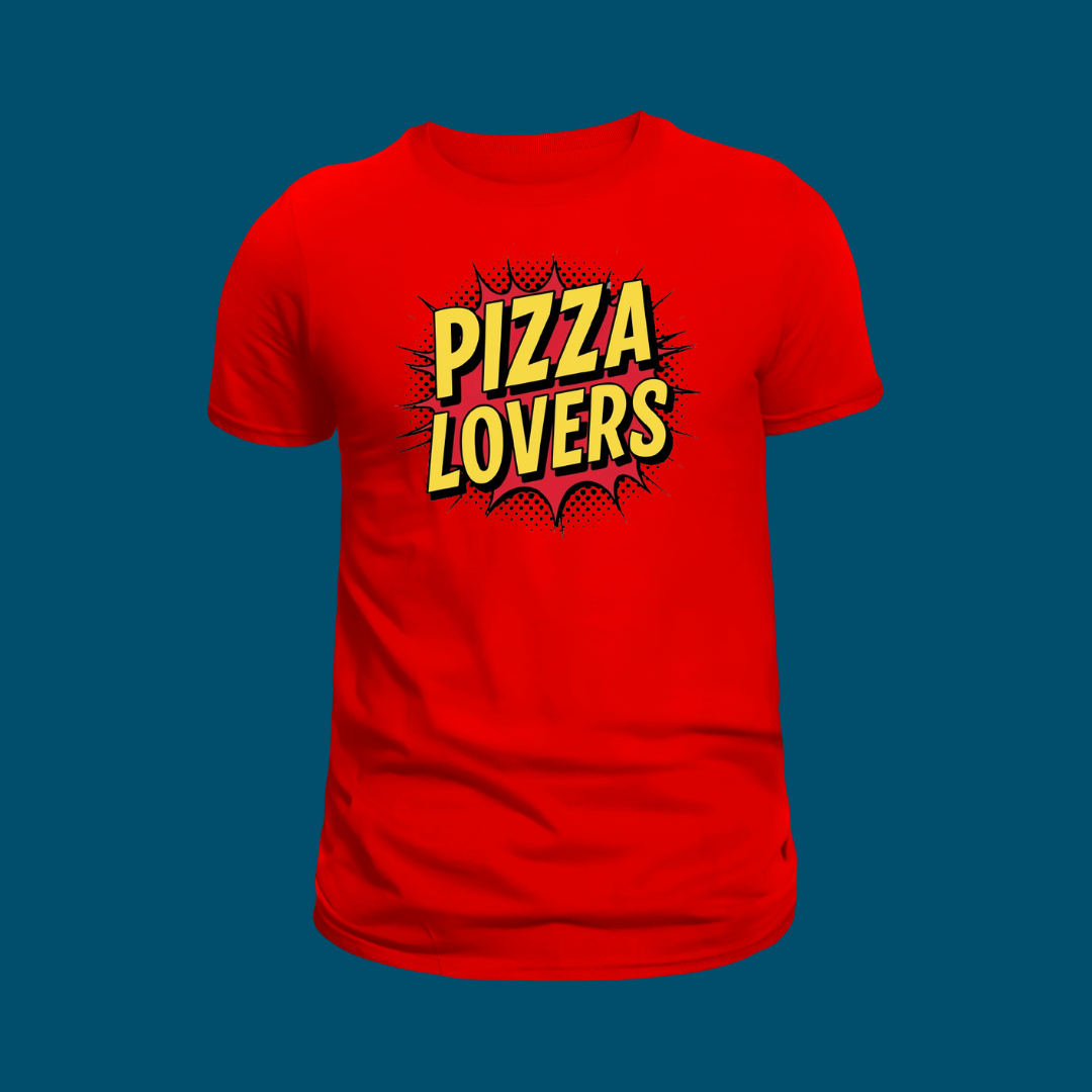 Pizza Lover custom T-shirts