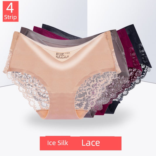 4-Pack Sexy Rayon Breathable Cotton Panties