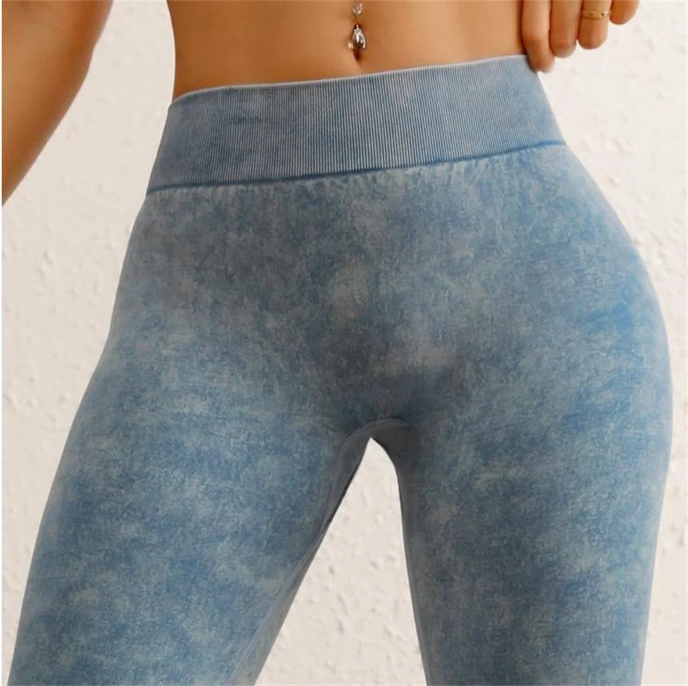 2024 Wash V back Scrunch yoga pant